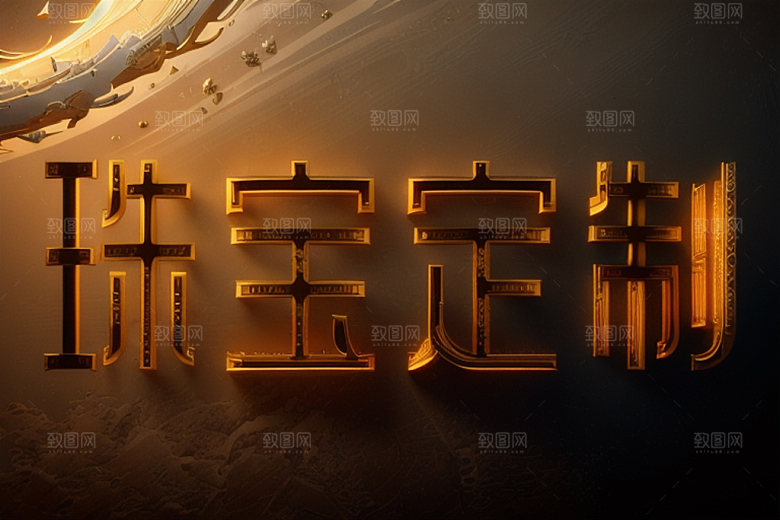 珠宝首饰珠宝销售立体艺术字