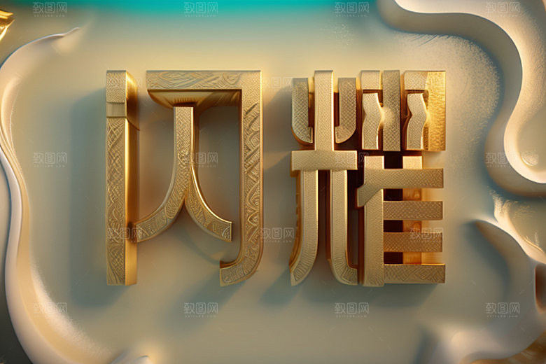 珠宝首饰宣传珠宝销售艺术字