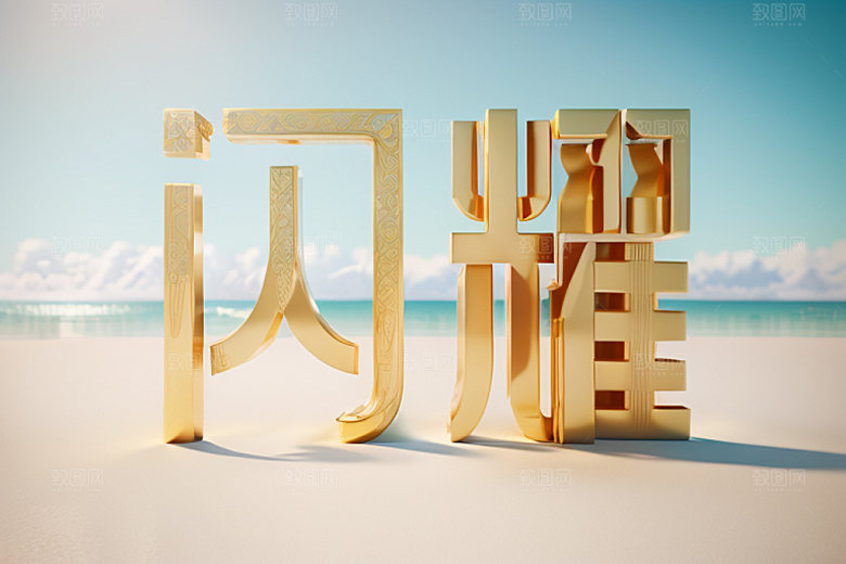 珠宝首饰创意大气艺术字