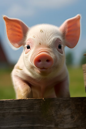 小猪高清家畜摄影图