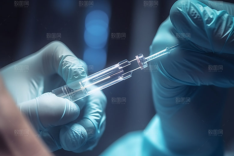 注射器模型医疗器械效果图