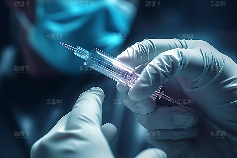 注射器高清医疗用具效果图
