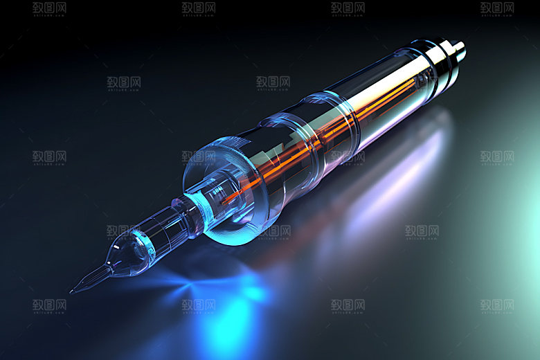 注射器医疗用具打针效果图