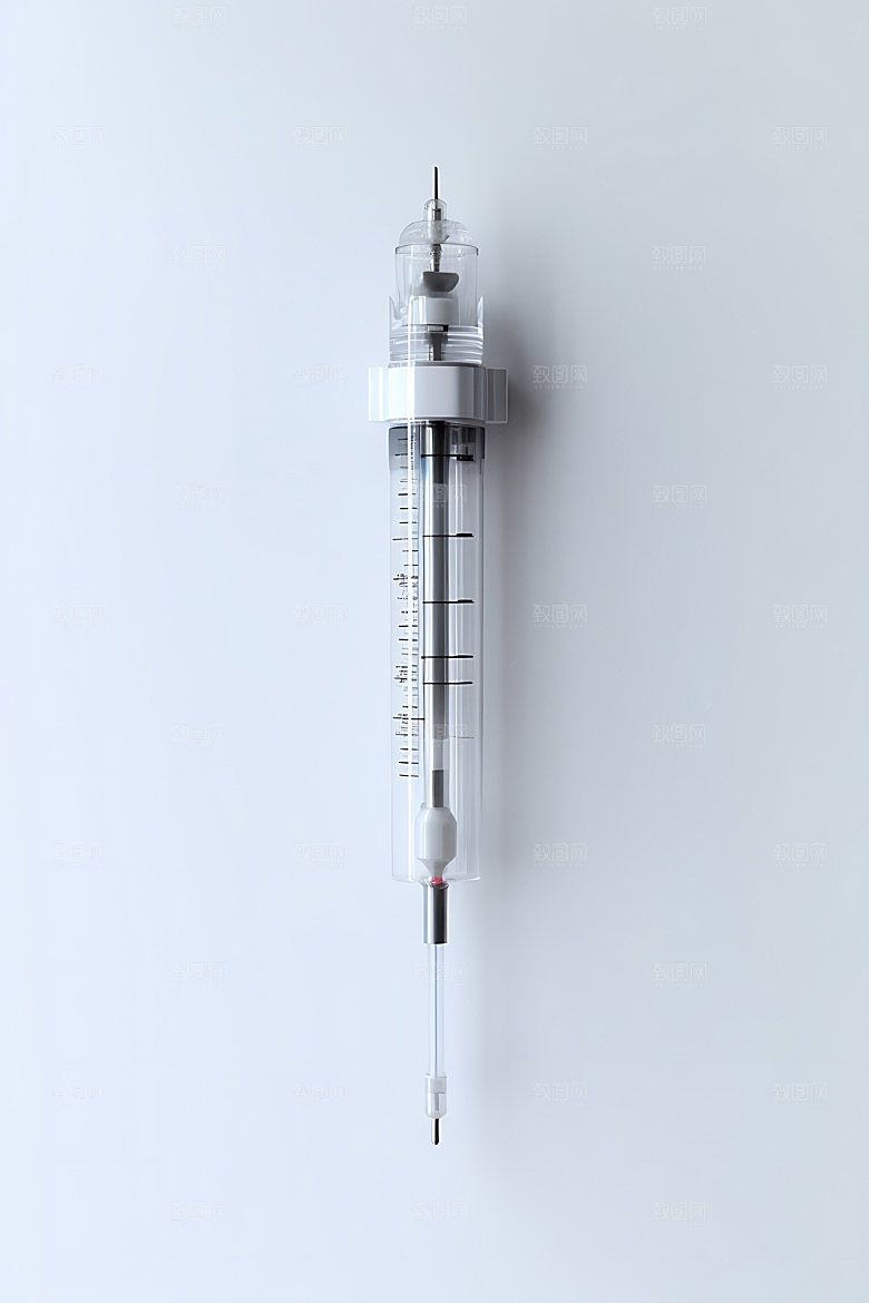 注射器医疗用具3D效果图