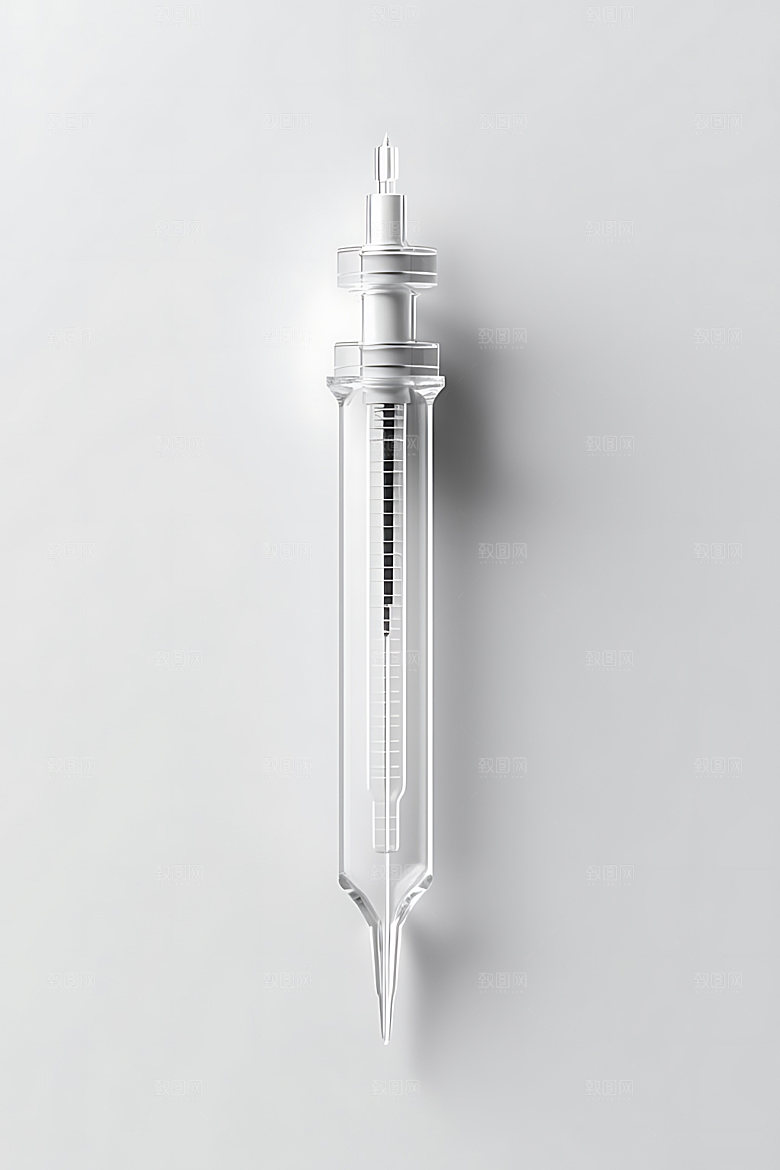 注射器医疗用具3D效果图