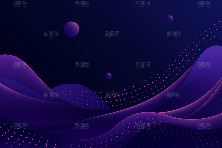 电子商务场景背景几何元素矢量素材