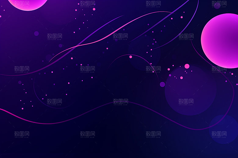 电子商务简洁简约科技风矢量素材