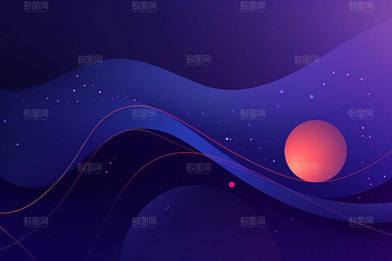 电子商务场景背景简洁简约矢量素材