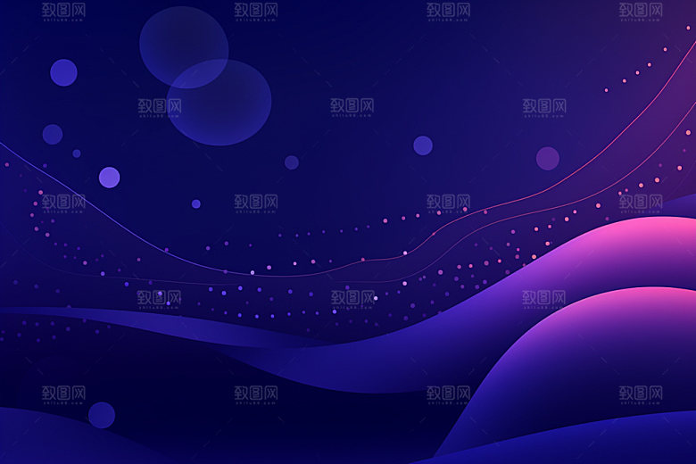 电子商务科技风场景背景矢量素材