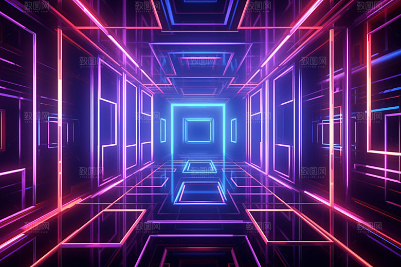 电商场景背景氛围感矢量插画
