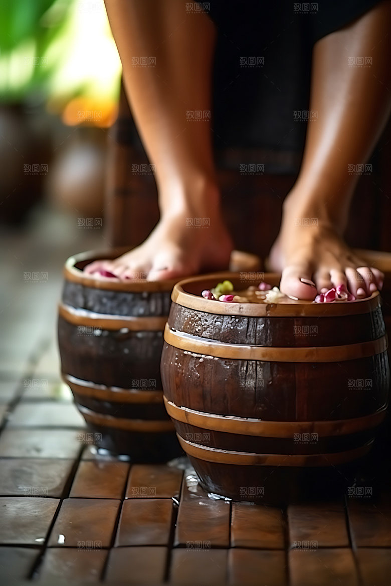 足疗保健传统摄影图