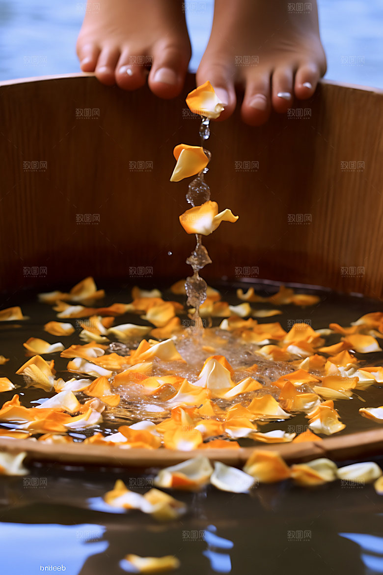 足疗传统保健摄影图
